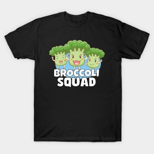 Kawaii Broccoli Cute Anime Squad T-Shirt